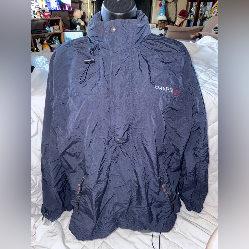 Chaps Ralph Lauren Vintage Pullover Half Zip Jacket